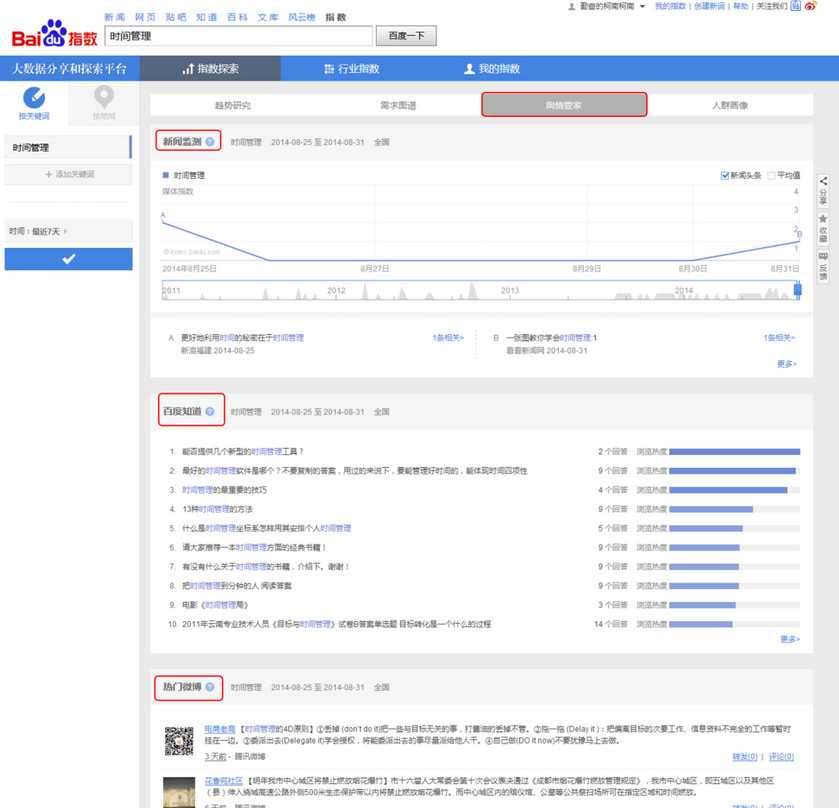 百度指数怎么看？百度指数查看及使用教程