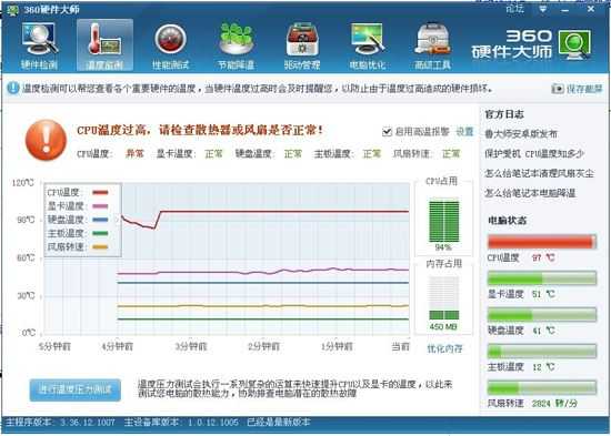 电脑死机画面定格四大原因分析 CPU问题是主因